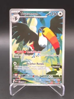 Toucannon 094/084 Illustration Rare Holo - ME05: Pitch Black NM Pokemon TCG - Image 1