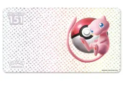(NEW) Mew Scarlet & Violet 151 UPC Playmat Play Mat New Official Pokemon Ultra - Image 2