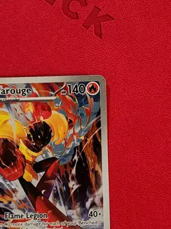 Armarouge Holo Illustration Rare ME05: Pitch Black 086/084 NM pokemon psa - Image 3