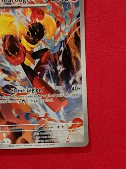 Armarouge Holo Illustration Rare ME05: Pitch Black 086/084 NM pokemon psa - Image 4