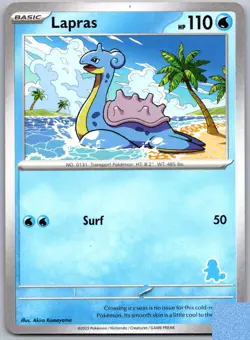 Lapras Unconfirmed My First Battle Pokemon Near Mint - Image 1
