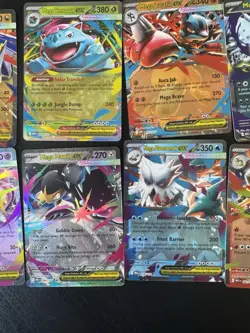 Pokemon Mega Evolution 10 ex lot Full Set Of All Double Rare Lot - Image 3