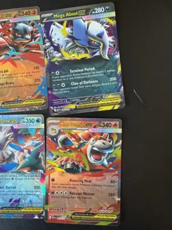 Pokemon Mega Evolution 10 ex lot Full Set Of All Double Rare Lot - Image 4