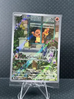 Pokemon TCG Charmander 044 SV Scarlet & Violet Black Star Promo Holo - Image 1