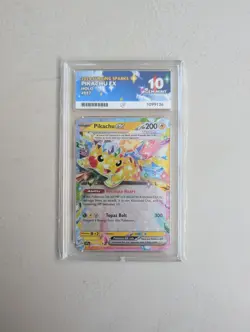 ACE 10 Pokemon Pikachu Ex RR Surging Sparks 057/191 - Image 1