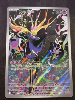 Xerneas Pokemon M4 089/083 (Chaos Rising) Illustration Rare Korean Holo NM - Image 1