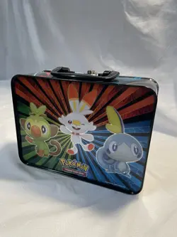 Pokemon Empty Collectors Tin Zacian & Zamazenta Lunch Box - Image 3