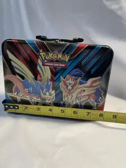 Pokemon Empty Collectors Tin Zacian & Zamazenta Lunch Box - Image 5