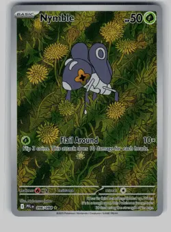 Nymble 096/094 Illustration Rare Phantasmal Flames Pokemon Holo Near Mint - Image 1