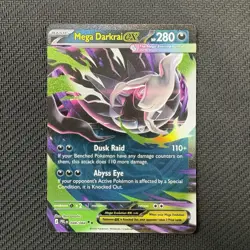 Mega Darkrai ex 048/084 Pokemon TCG: Pitch Black Near Mint (NM) Double Rare - Image 1