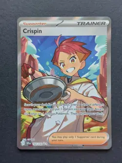 Crispin 164/142 Stellar Crown Pokemon TCG NM - Image 1
