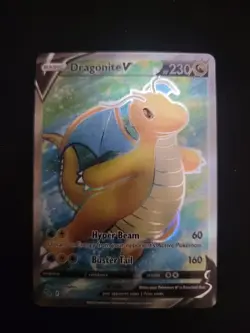 Dragonite V (Full Art) 076/078 Pokemon GO Holo - Image 1