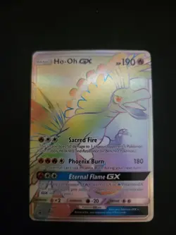 Pokemon TCG HO-OH GX Sun & Moon Sm80 Promo Promo - Image 1