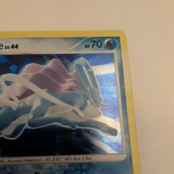 Suicune 2007 Pokemon Holo Rare Secret Wonders 19/132 Cracked Ice LP - Image 3