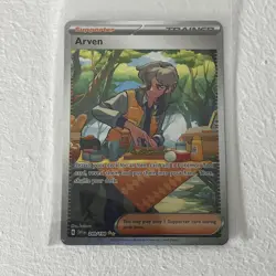 Arven 249/198 Scarlet & Violet Base Set Pokemon TCG Illustration Rare Holo NM - Image 2