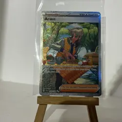 Arven 249/198 Scarlet & Violet Base Set Pokemon TCG Illustration Rare Holo NM - Image 5