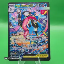 Mega Greninja ex - 116/086 - ME04: Chaos Rising (CRI) - Pokemon TCG - Image 1