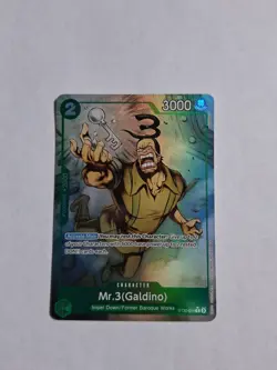 Mr.3(Galdino) ST30-014 C Alternate Art Parallel - Starter Deck EX - One Piece - Image 1