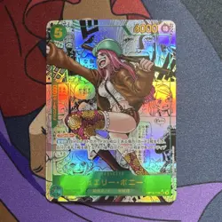Bandai One Piece CCG Jewelry Bonney OP12-118 SEC Manga Foil Alt Art Japanese - Image 1