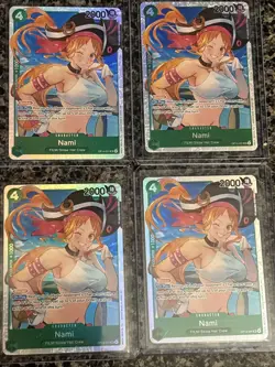 Nami OP14-031 (SR) The Azure Sea’s Seven One Piece TCG English x4 Play set - Image 1