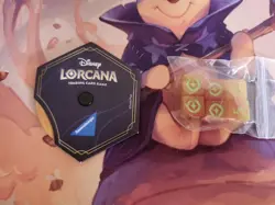 Disney Lorcana TCG - Lore Counter - Wilds Unknown League Promo- with Dices NEW - Image 2