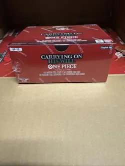 One Piece TCG OP-13 Carrying on his Will BOOSTER BOX Factory Sealed English - Image 3