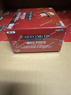 One Piece TCG OP-13 Carrying on his Will BOOSTER BOX Factory Sealed English - Image 4