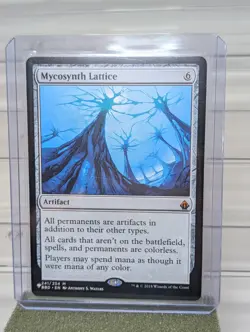 MTG Mycosynth Lattice BBD 241 - Battlebond Magic The Gathering Card - The List - Image 1