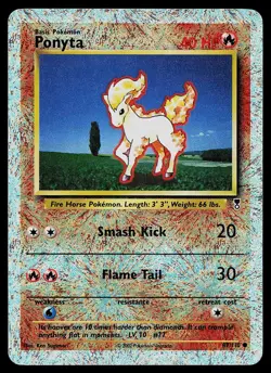 Pokemon Card - Ponyta Legendary Collection 87/110 Reverse Holo Common - Image 1