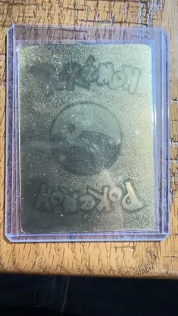 Morpeko V Gold Foil Pokemon Card NM Custom Novelty Collectible - Image 2