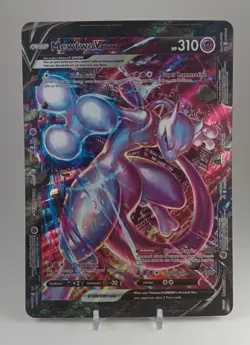Mewtwo V-UNION SWSH161 Pokemon TCG Black Star Promo JUMBO Card NM - Image 1