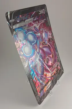 Mewtwo V-UNION SWSH161 Pokemon TCG Black Star Promo JUMBO Card NM - Image 3