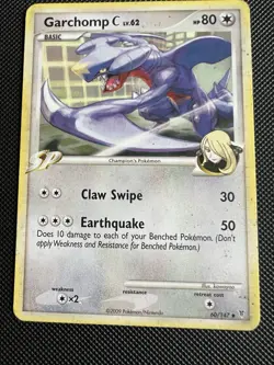 Pokemon Garchomp C LV. 62 Supreme Victors Trading Card 60/147 Regular - Image 1