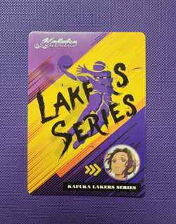 Demon Slayer Shinobu Kocho - Anime Waifu Custom Fanmade Lakers Holo ACG Card - Image 2