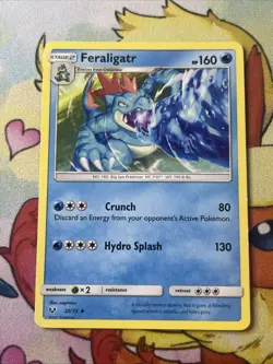 Feraligatr 20/73 - MP Shining Legends - Pokemon 2017 Uncommon TCG Card - Image 1