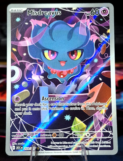 Misdreavus - 233/217 - Illustration Rare - Ascended Heroes - Pokemon Card - NM/M - Image 1