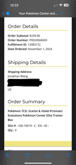 Prismatic Evolutions Pokemon Center Elite Trainer Box Sealed Case of 4 ETBs - Image 4
