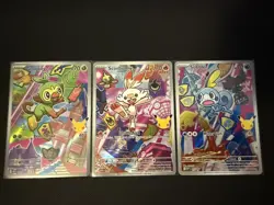Pokemon TCG First Partner Illustration Collection Series 2 Gen 8 Galar Starters - Image 1