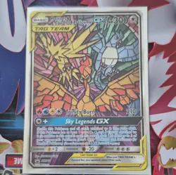 The Pokemon Company Moltres & Zapdos & Articuno GX - SM210 - Holo Promo TAG TEAM - Image 1
