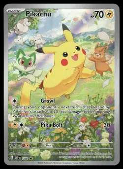 Pokemon Cards Pikachu 088 Scarlet & Violet Promo Holo Promo NM - Image 1