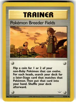 2001 Pokemon Neo Revelation Pokemon Breeder Fields #62/64 - Image 1