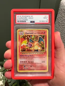 2016 Pokemon XY Evolutions #11/108 Charizard Holo PSA 9 MINT - Image 1