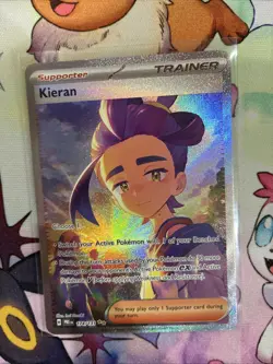 Pokemon TCG Kieran Trainer Prismatic Evolutions Card 174/131 - Image 1