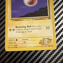 Pokemon TCG Gym Heroes Lt. Surge's Raticate 53/132 + Voltorb 86/132 2-Card Lot - Image 5