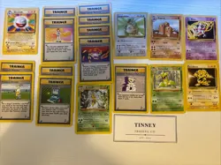 Pokemon Card Mixed Lot Vintage WOTC Base Set 2 Rare Binder Filler Collection LP - Image 1