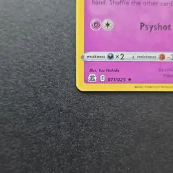 The Pokemon Company Mew 011/025 Celebrations Holo Rare English 2021 60 HP - Image 3