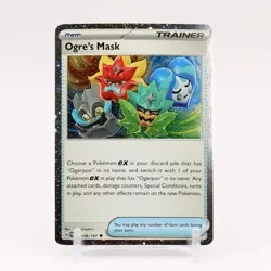 Ogre's Mask - Collection Box Promo Holo Pokemon - NM/MINT - Image 1