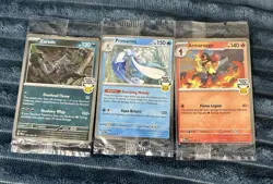 Primarina, Zarude & Armarouge (What’s Your Favourite Pokemon) Promo Sealed - Image 1