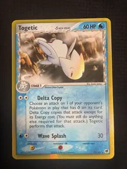 Pokemon Togetic 11/101 Dragon Frontiers 2006 English Holo Rare Stage 1 60 HP - Image 1
