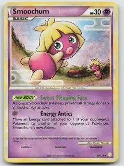Smoochum 30/123 HeartGold & SoulSilver Pokemon MP C793 - Image 1